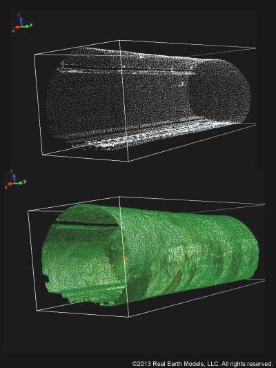 Infrastructure of DART tunnel monitored for deformation over time