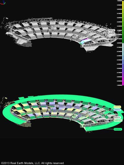 3D point cloud with BIM information
