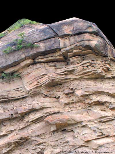 PhotoReal&trade Model of Outcrop