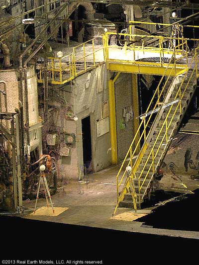 Jet-Lube Factory detailed laser scan model