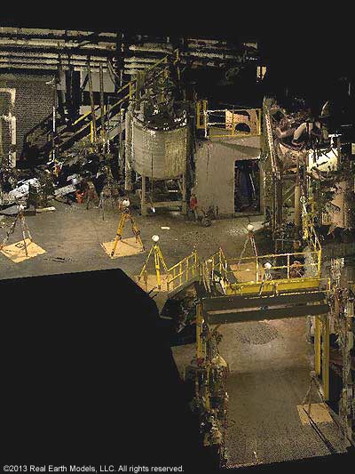 Jet-Lube Factory detailed laser scan model