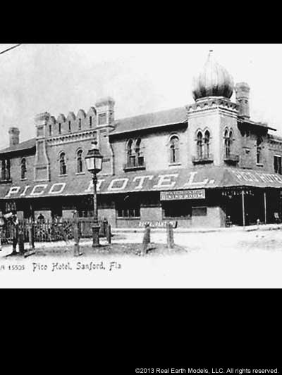 The Pico Hotel in the 1800s