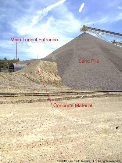Crushed Limestone Pile